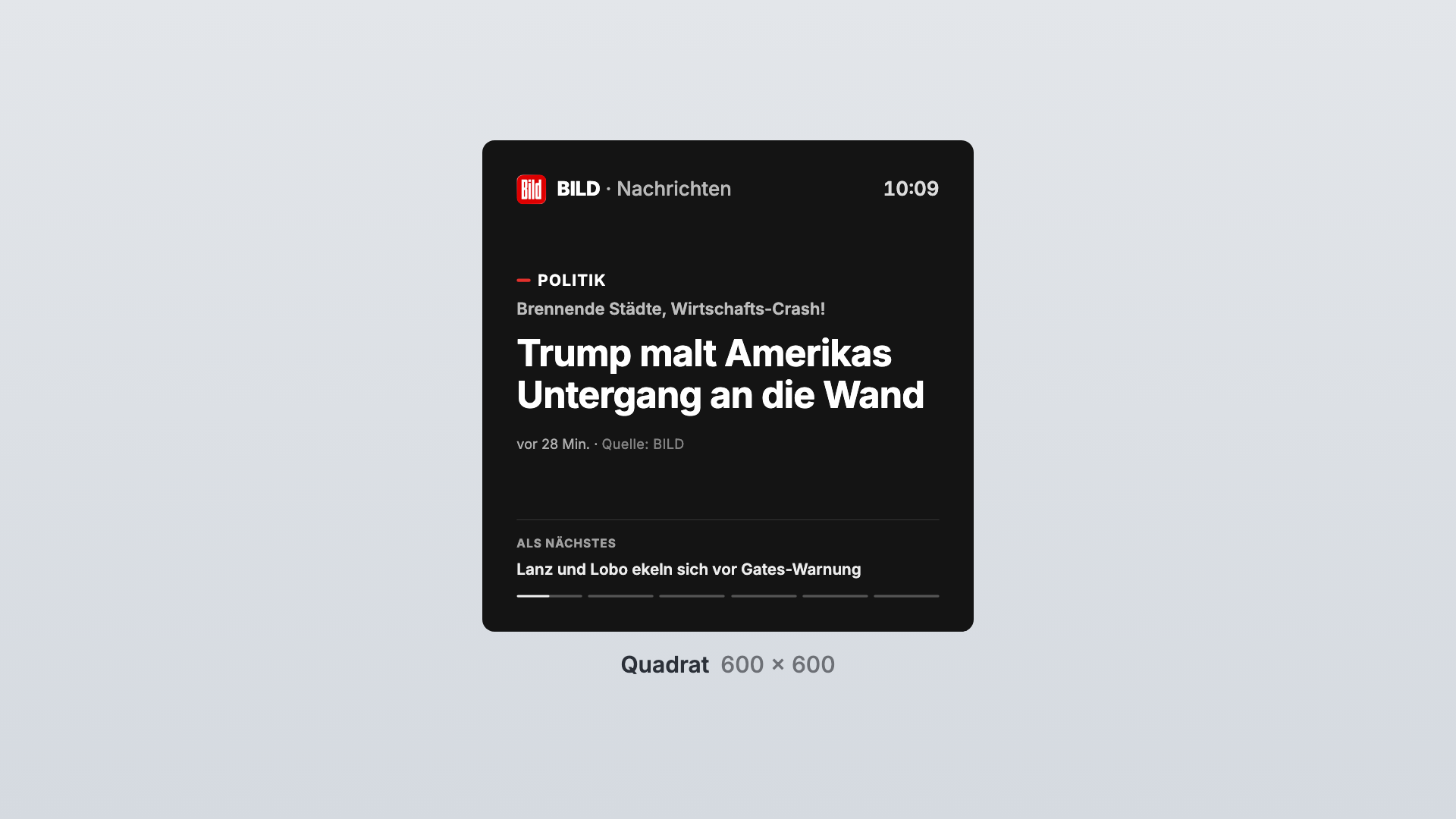 BILD in der Ansicht Quadrat
