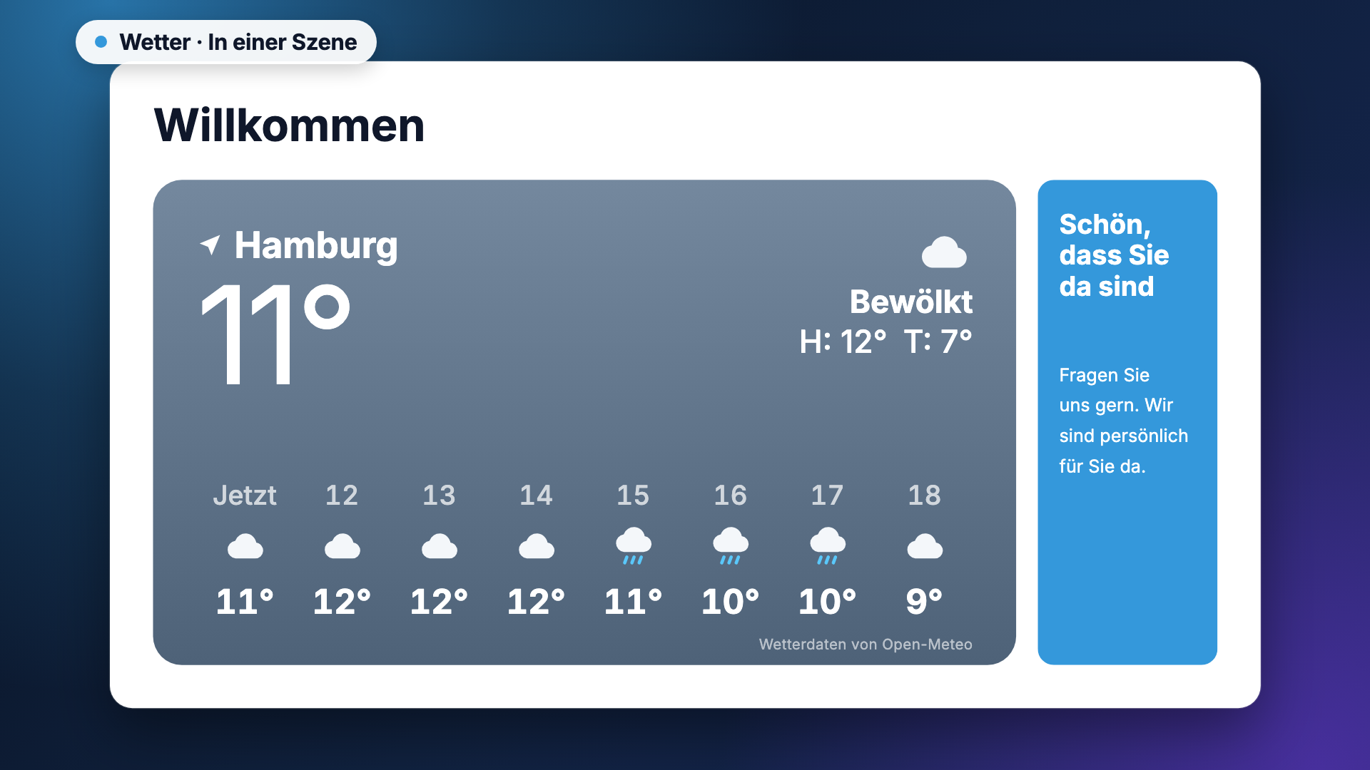 Wetter in der Ansicht scene-example