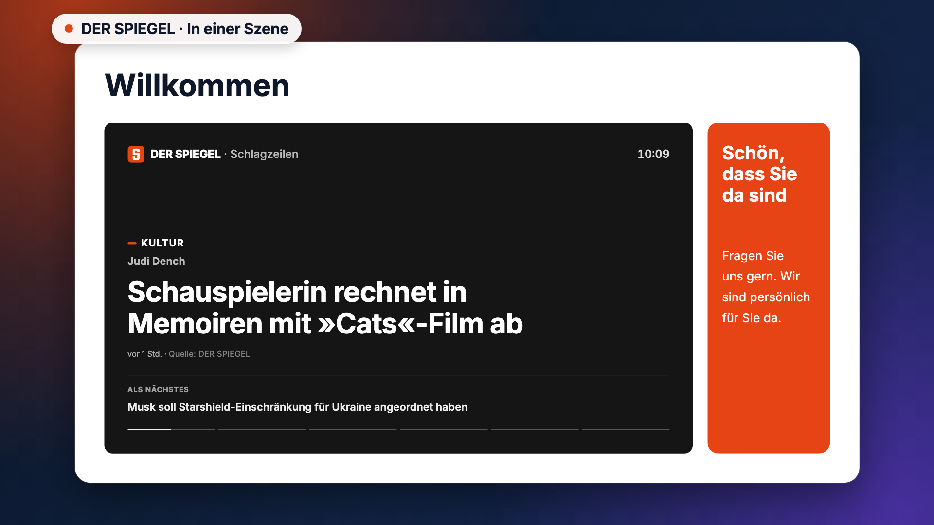 DER SPIEGEL in der Ansicht scene-example