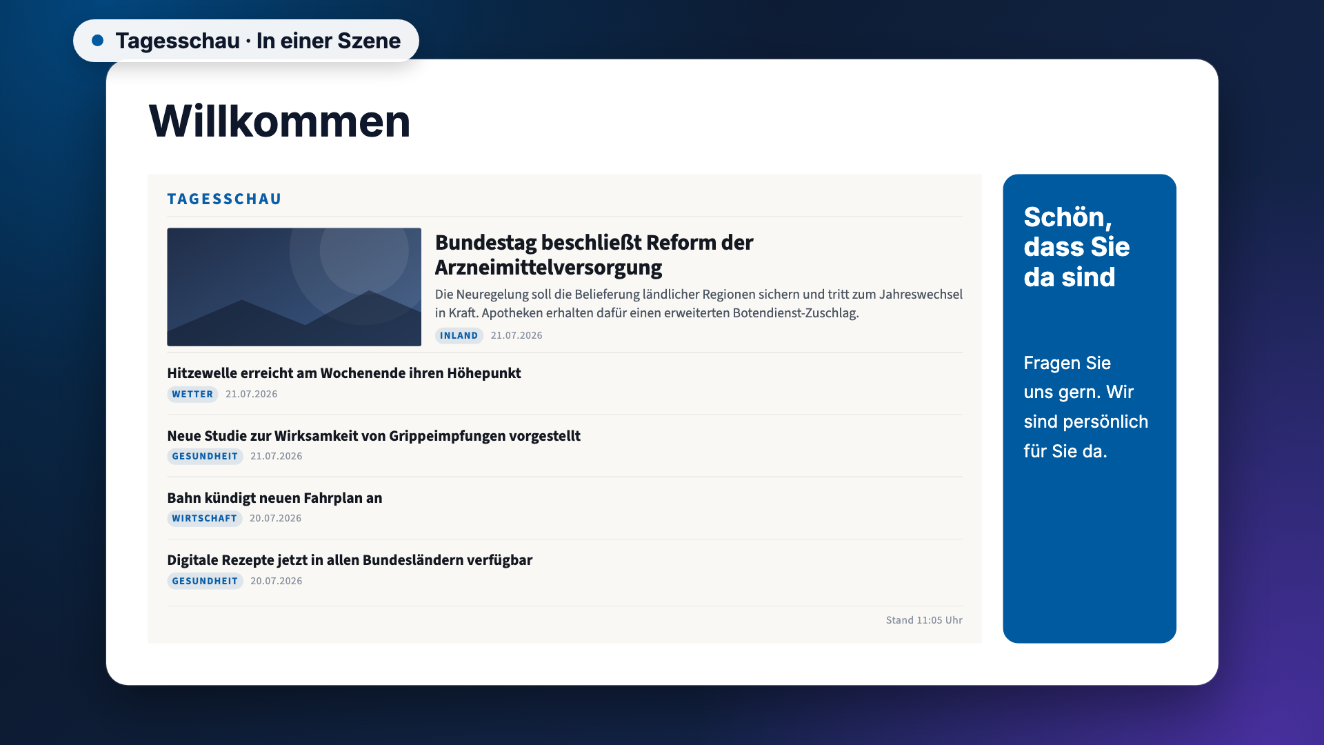 Tagesschau in der Ansicht scene-example